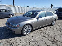 BMW Vehiculos salvage en venta: 2006 BMW 750 LI