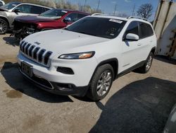 Jeep Grand Cherokee salvage cars for sale: 2016 Jeep Cherokee Limited