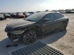 Vehiculos salvage en venta de Copart San Antonio, TX: 2015 Chrysler 200 S