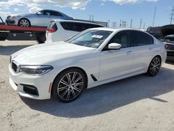 BMW salvage cars for sale: 2018 BMW 540 I