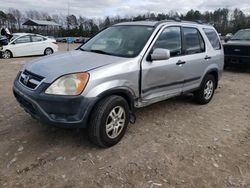 Salvage cars for sale from Copart Charles City, VA: 2003 Honda CR-V EX