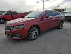 Chevrolet salvage cars for sale: 2015 Chevrolet Impala LT