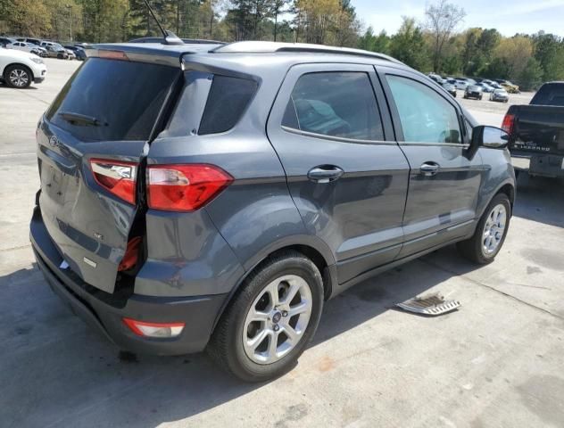 2020 Ford Ecosport SE