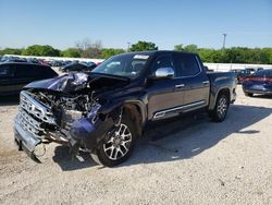 Salvage cars for sale from Copart San Antonio, TX: 2023 Toyota Tundra Crewmax Platinum