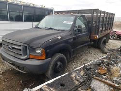 Ford F350 salvage cars for sale: 1999 Ford F350 Super Duty