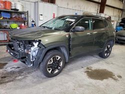 Jeep salvage cars for sale: 2017 Jeep Compass Trailhawk