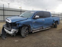 Toyota salvage cars for sale: 2021 Toyota Tundra Crewmax Limited