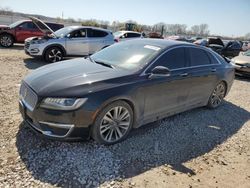 Salvage cars for sale from Copart Kansas City, KS: 2017 Lincoln MKZ Reserve