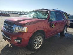 Ford salvage cars for sale: 2017 Ford Expedition Limited