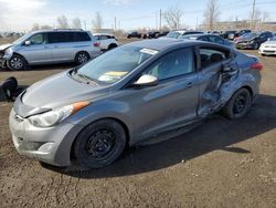 Salvage cars for sale from Copart Montreal Est, QC: 2013 Hyundai Elantra GLS