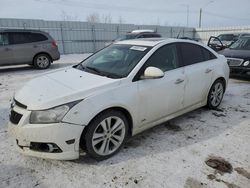 Chevrolet salvage cars for sale: 2013 Chevrolet Cruze LTZ