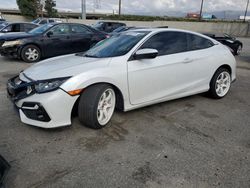 Salvage cars for sale from Copart Rancho Cucamonga, CA: 2020 Honda Civic SI