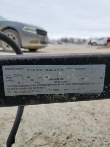 2010 Doolittle Cargo TRL