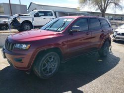 Salvage cars for sale from Copart Albuquerque, NM: 2021 Jeep Grand Cherokee Limited