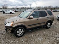 Honda salvage cars for sale: 2004 Honda CR-V EX