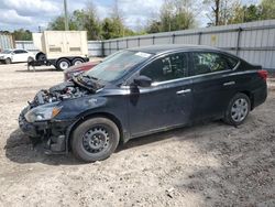 Vehiculos salvage en venta de Copart Midway, FL: 2016 Nissan Sentra S