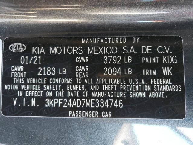 2021 KIA Forte FE