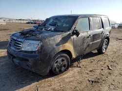 Salvage cars for sale from Copart Elgin, IL: 2015 Honda Pilot LX