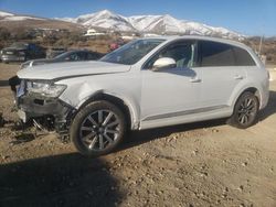 Salvage cars for sale from Copart Reno, NV: 2017 Audi Q7 Prestige
