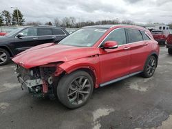 Infiniti qx50 Essential salvage cars for sale: 2019 Infiniti QX50 Essential