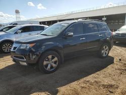 Acura salvage cars for sale: 2010 Acura MDX Technology
