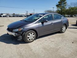 Salvage cars for sale from Copart Lexington, KY: 2015 Honda Civic LX