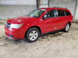 Dodge Journey SE salvage cars for sale: 2013 Dodge Journey SE