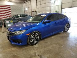 Salvage cars for sale from Copart Columbia, MO: 2017 Honda Civic EX