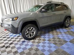 Jeep salvage cars for sale: 2022 Jeep Cherokee Trailhawk