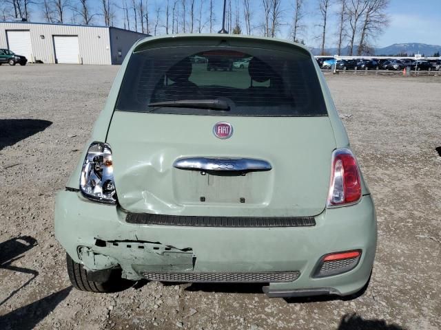 2012 Fiat 500 Sport