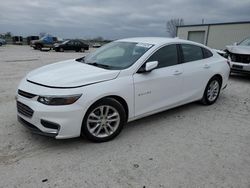 Chevrolet Malibu lt Vehiculos salvage en venta: 2016 Chevrolet Malibu LT