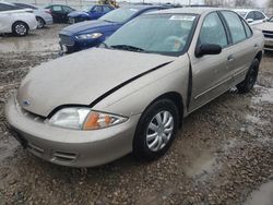 Salvage cars for sale from Copart Littleton, CO: 2002 Chevrolet Cavalier Base