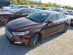 Ford salvage cars for sale: 2017 Ford Fusion SE