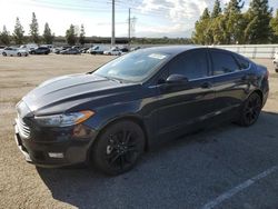 Salvage cars for sale from Copart Rancho Cucamonga, CA: 2020 Ford Fusion SE