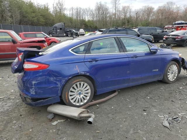 2013 Ford Fusion SE Hybrid