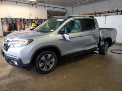 Honda Ridgeline salvage cars for sale: 2017 Honda Ridgeline RTL