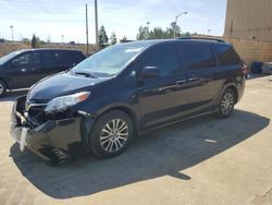 Toyota salvage cars for sale: 2018 Toyota Sienna XLE