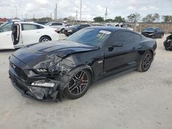 Vehiculos salvage en venta de Copart Homestead, FL: 2021 Ford Mustang GT