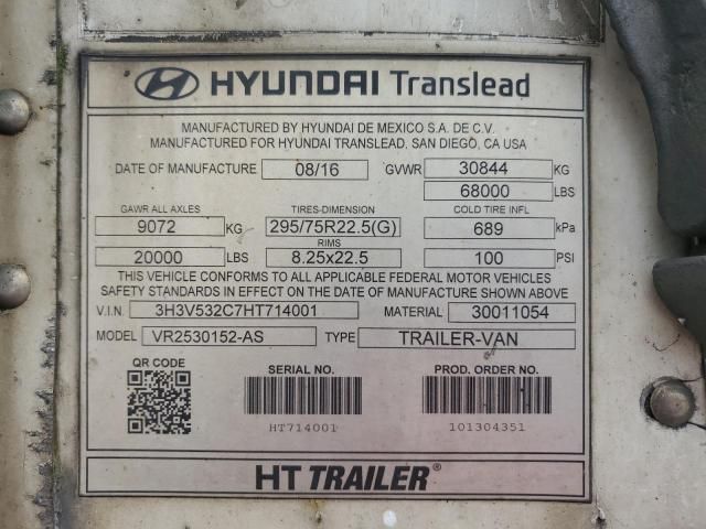 2017 Hyundai Trailer