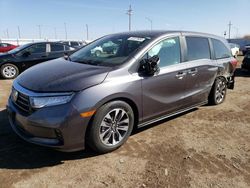 Salvage cars for sale from Copart Greenwood, NE: 2022 Honda Odyssey EXL