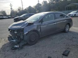 Nissan salvage cars for sale: 2015 Nissan Sentra S