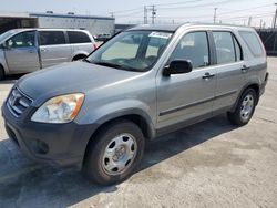 Honda crv salvage cars for sale: 2006 Honda CR-V LX