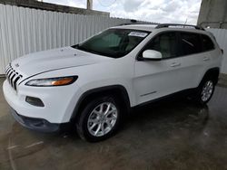 Salvage cars for sale from Copart West Palm Beach, FL: 2018 Jeep Cherokee Latitude