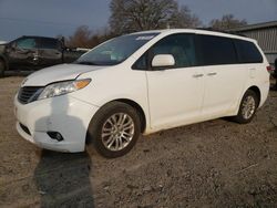 Toyota Sienna xle salvage cars for sale: 2012 Toyota Sienna XLE