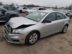 Chevrolet salvage cars for sale: 2015 Chevrolet Cruze LS