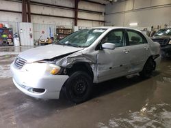 Toyota Corolla CE salvage cars for sale: 2005 Toyota Corolla CE