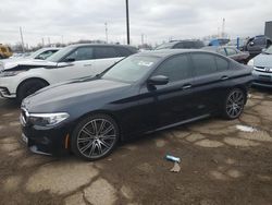 Salvage cars for sale from Copart Woodhaven, MI: 2018 BMW 540 XI