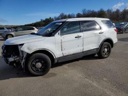 Salvage cars for sale from Copart Brookhaven, NY: 2017 Ford Explorer Police Interceptor