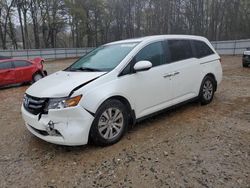 Vehiculos salvage en venta de Copart Austell, GA: 2016 Honda Odyssey EXL