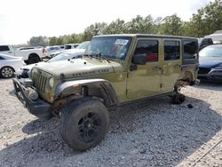 Jeep Vehiculos salvage en venta: 2013 Jeep Wrangler Unlimited Rubicon